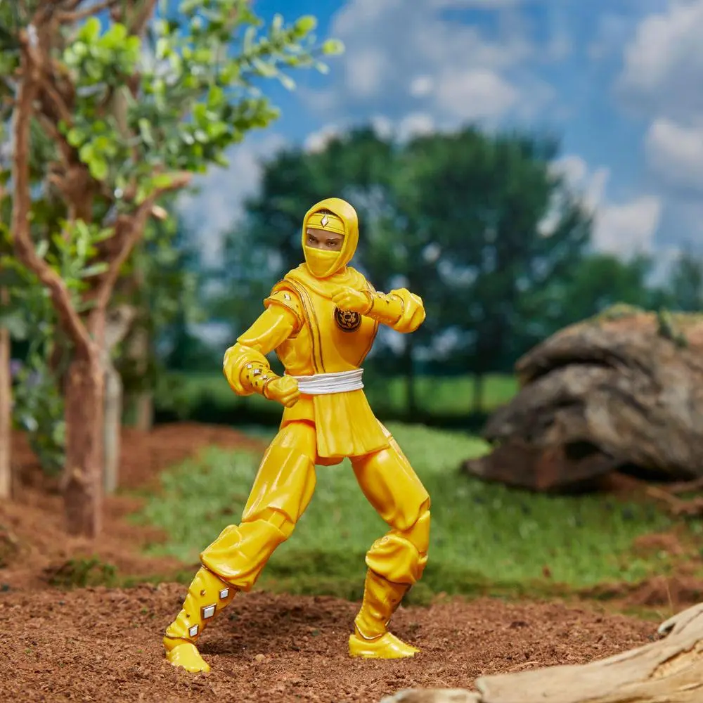 Mighty Morphin Power Rangers Lightning Collection Ninja Yellow Ranger akciófigura 15 cm termékfotó