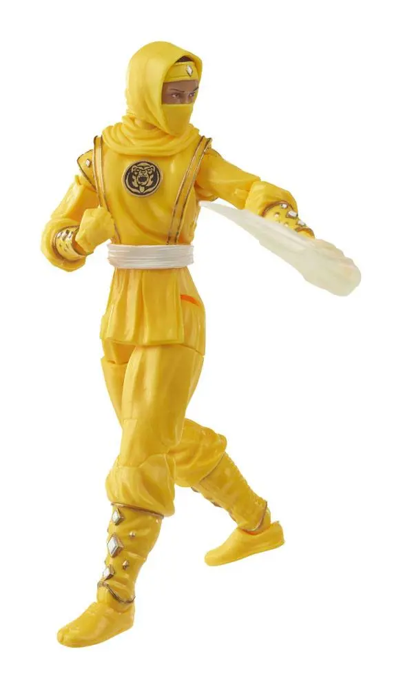 Mighty Morphin Power Rangers Lightning Collection Ninja Yellow Ranger akciófigura 15 cm termékfotó