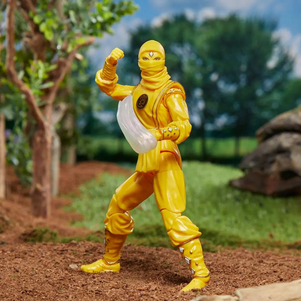 Mighty Morphin Power Rangers Lightning Collection Ninja Yellow Ranger akciófigura 15 cm termékfotó