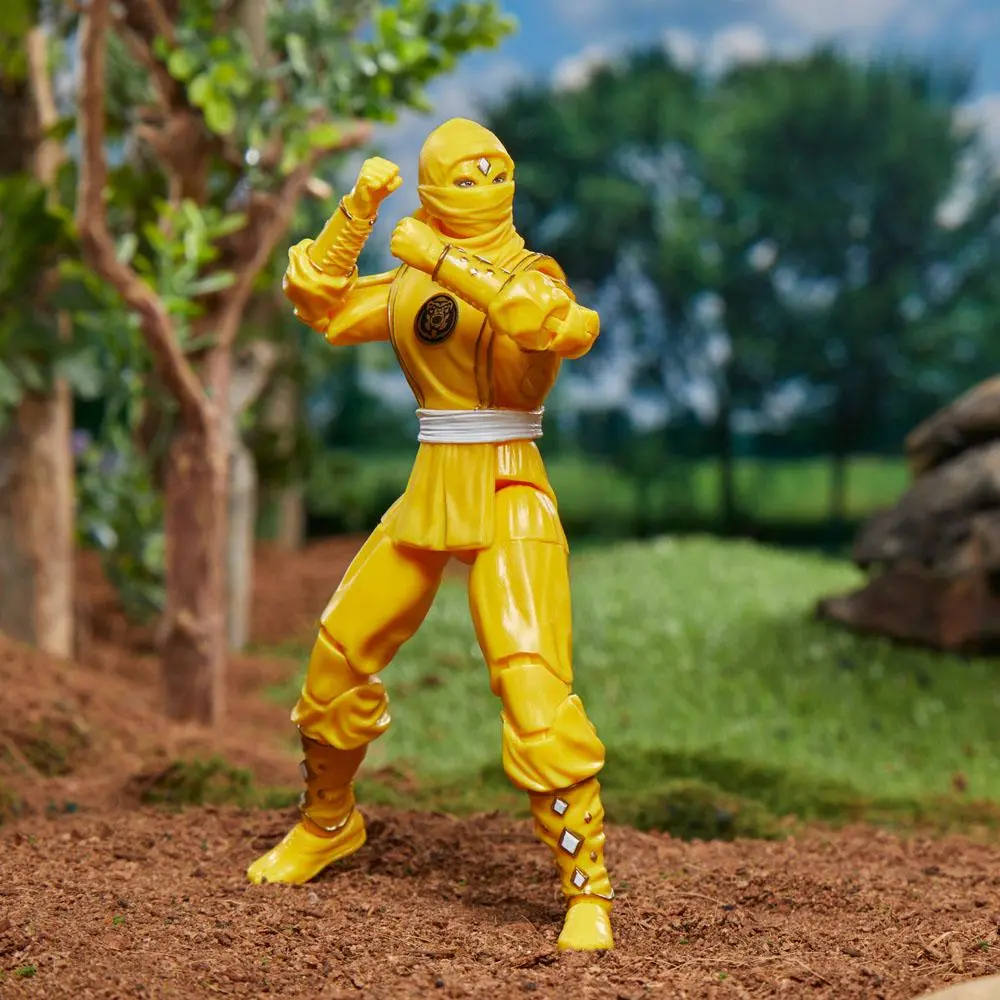 Mighty Morphin Power Rangers Lightning Collection Ninja Yellow Ranger akciófigura 15 cm termékfotó