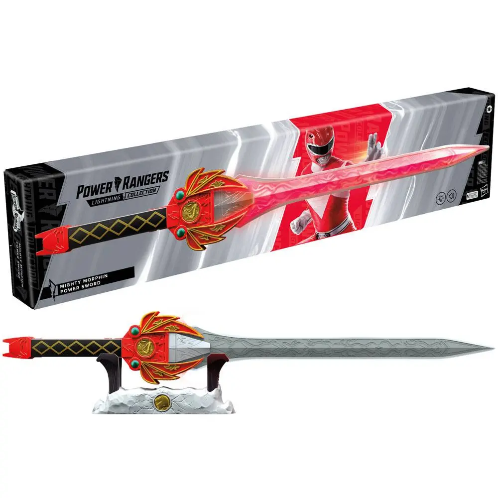 Mighty Morphin Power Rangers Lightning Collection Premuim Roleplay 2022 Red Ranger Power Sword replika termékfotó