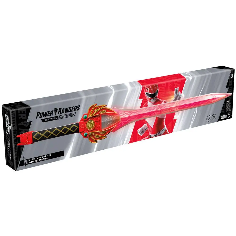Mighty Morphin Power Rangers Lightning Collection Premuim Roleplay 2022 Red Ranger Power Sword replika termékfotó