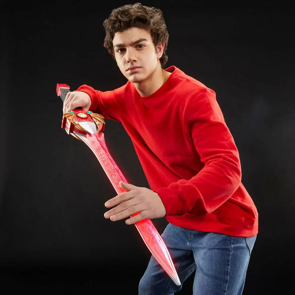 Mighty Morphin Power Rangers Lightning Collection Premuim Roleplay 2022 Red Ranger Power Sword replika termékfotó