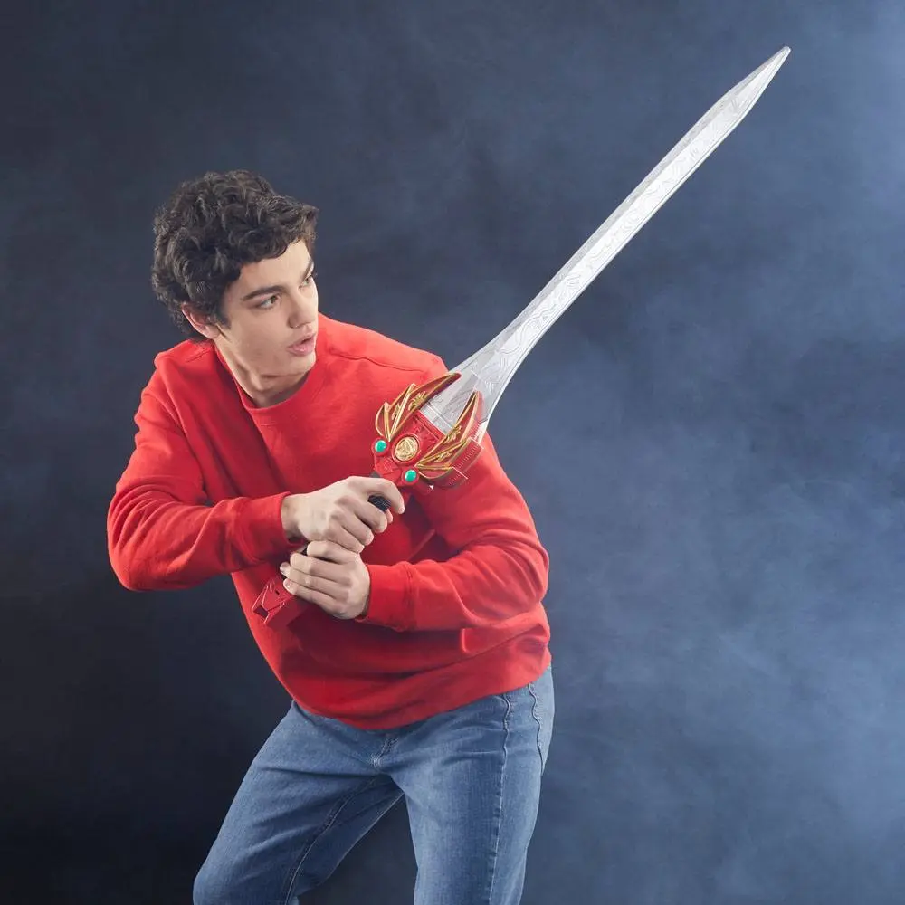 Mighty Morphin Power Rangers Lightning Collection Premuim Roleplay 2022 Red Ranger Power Sword replika termékfotó