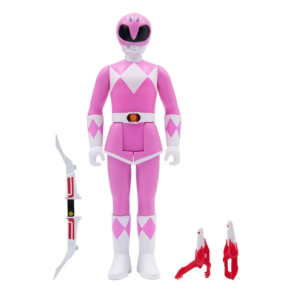 Mighty Morphin Power Rangers ReAction Pink Ranger akciófigura 10 cm termékfotó