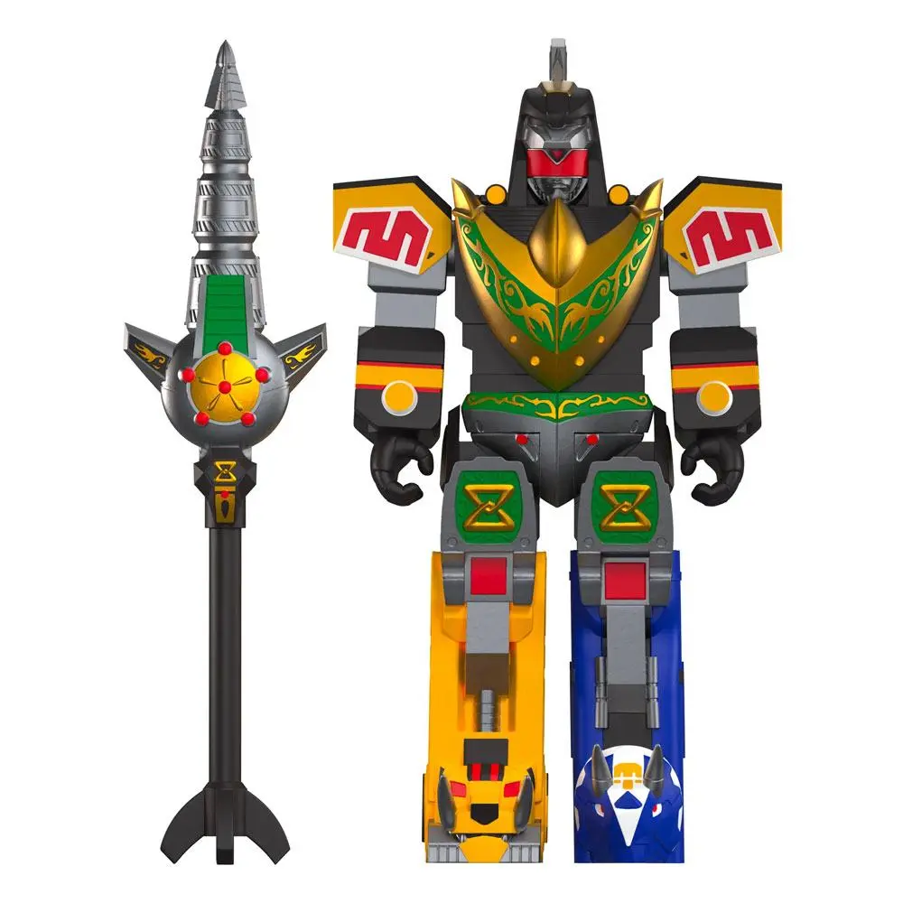 Mighty Morphin Power Rangers ReAction Action Figure Wave 3 DragonZord (Battle Mode) 15 cm termékfotó