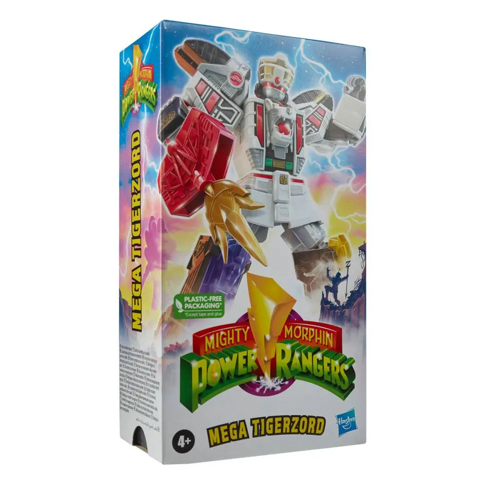 Mighty Morphin Power Rangers Retro Style 2022 Mega Tigerzord akciófigura 18 cm termékfotó
