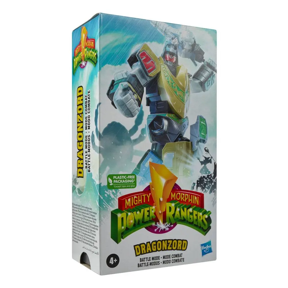 Mighty Morphin Power Rangers Retro Style 2022 White Tigerzord Warrior Mode akciófigura 18 cm termékfotó