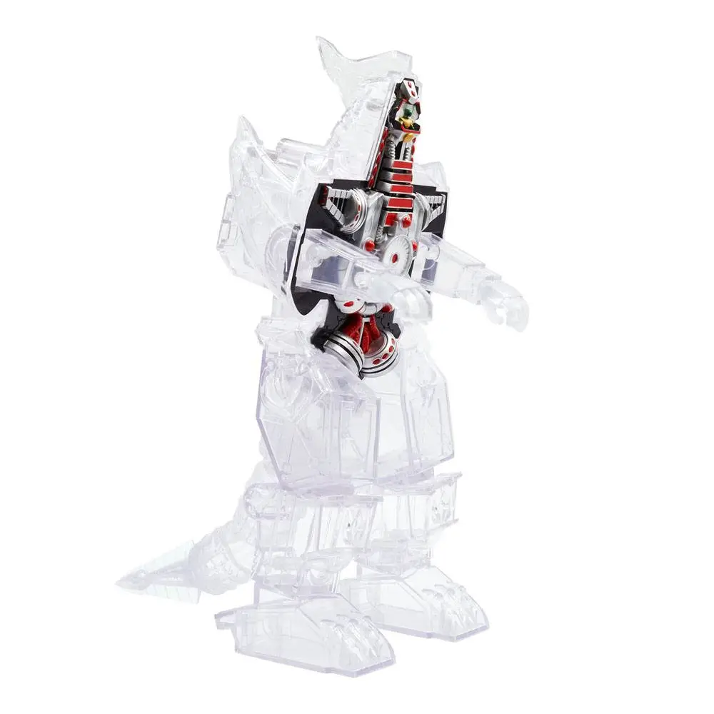 Mighty Morphin Power Rangers Super Cyborg Dragonzord (Clear) akciófigura 28 cm termékfotó
