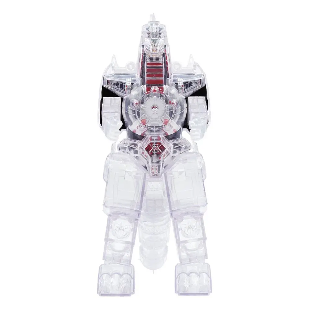 Mighty Morphin Power Rangers Super Cyborg Dragonzord (Clear) akciófigura 28 cm termékfotó