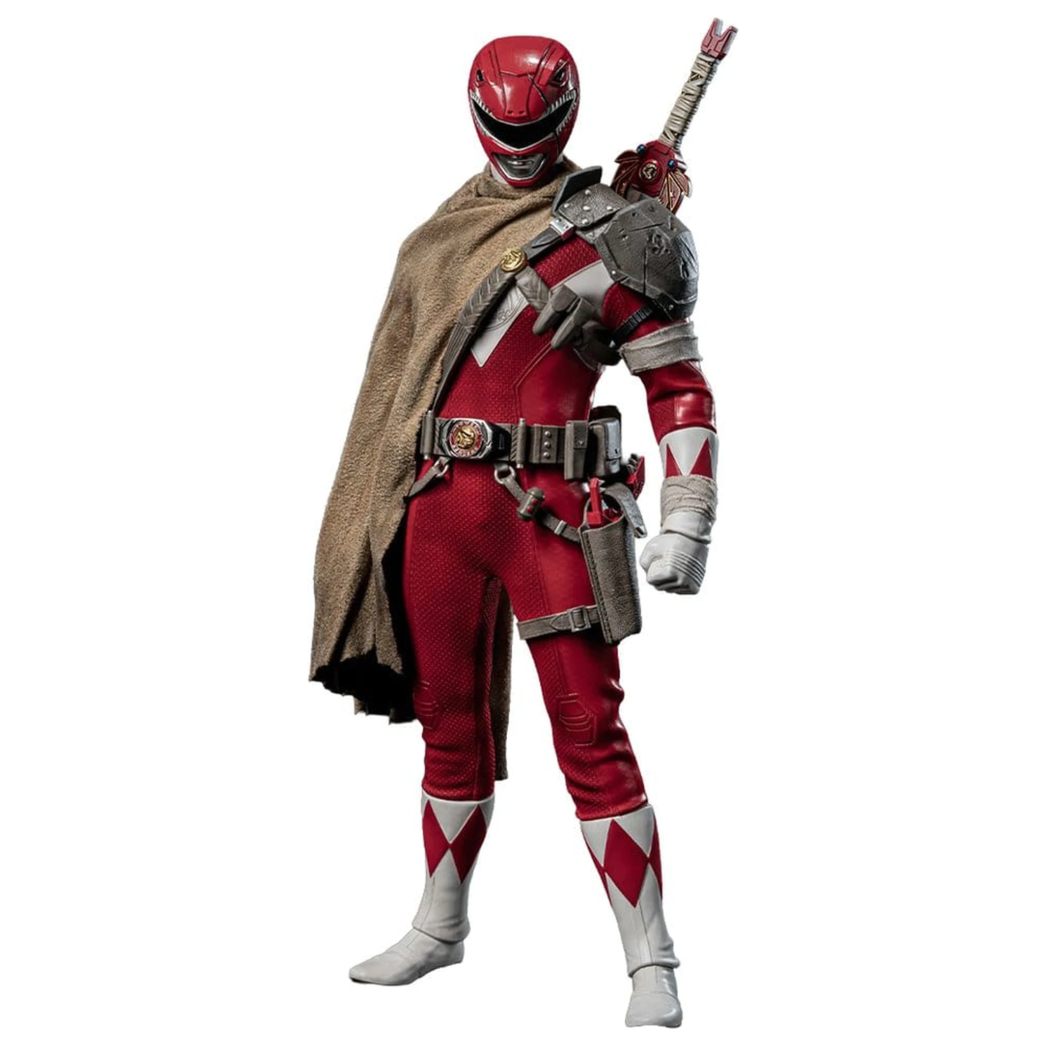 Mighty Morphin Power Rangers: The Return FigZero akciófigura 1/6 Red Power Ranger 31 cm termékfotó