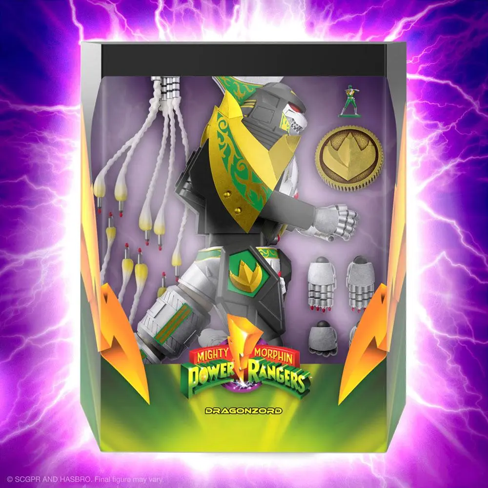 Mighty Morphin Power Rangers Ultimates Dragonzord akciófigura 23 cm termékfotó