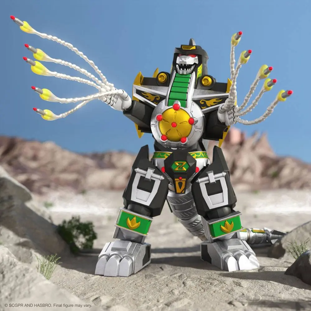 Mighty Morphin Power Rangers Ultimates Dragonzord akciófigura 23 cm termékfotó