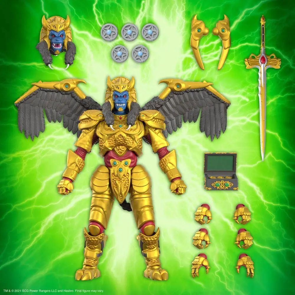 Mighty Morphin Power Rangers Ultimates Action Figure Goldar 20 cm termékfotó