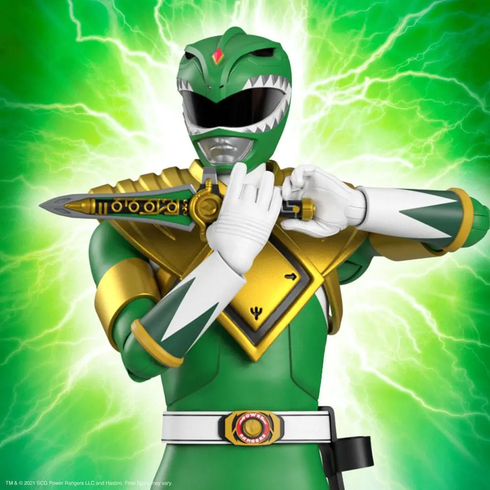 Mighty Morphin Power Rangers Ultimates Green Ranger akciófigura 18 cm termékfotó