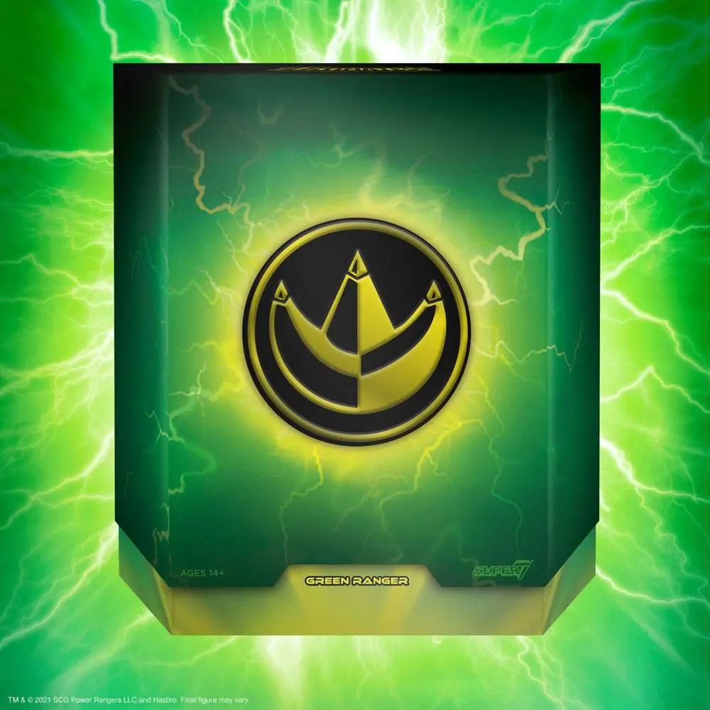 Mighty Morphin Power Rangers Ultimates Green Ranger akciófigura 18 cm termékfotó