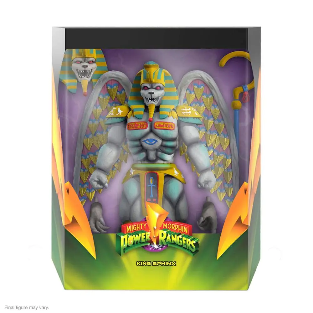 Mighty Morphin Power Rangers Ultimates Action Figure King Sphinx 20 cm termékfotó