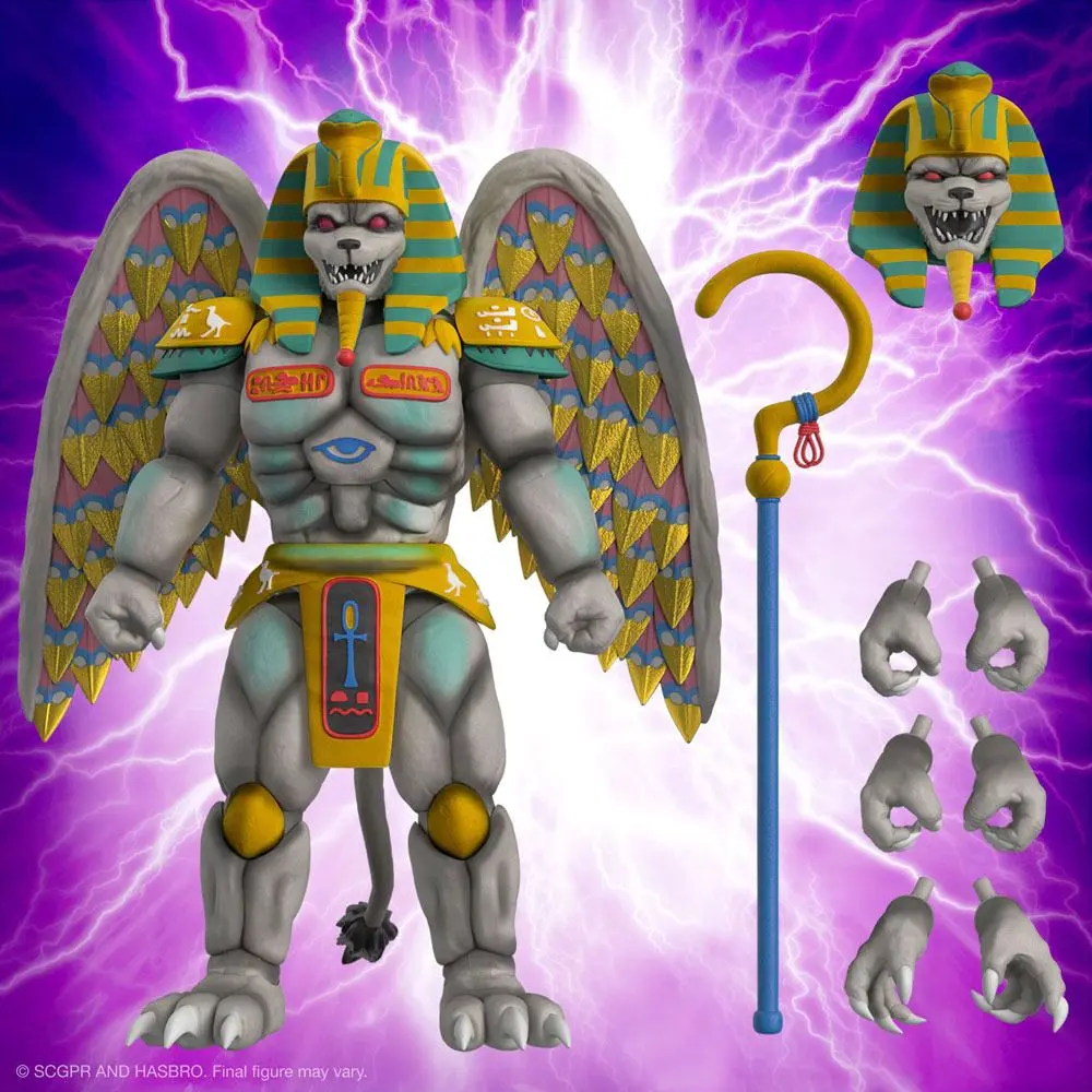 Mighty Morphin Power Rangers Ultimates Action Figure King Sphinx 20 cm termékfotó