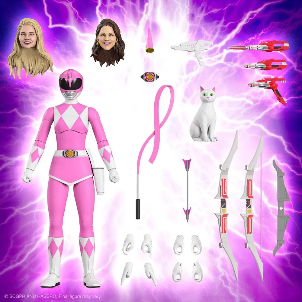 Mighty Morphin Power Rangers Ultimates Action Figure Pink Ranger 18 cm termékfotó