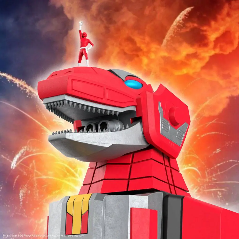 Mighty Morphin Power Rangers Ultimates Action Figure Tyrannosaurus Dinozord 20 cm termékfotó