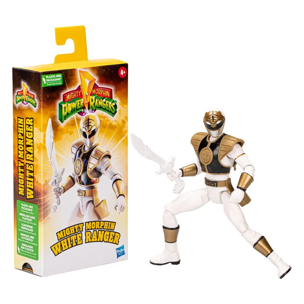 Mighty Morphin Power Rangers White Ranger akciófigura 15 cm termékfotó