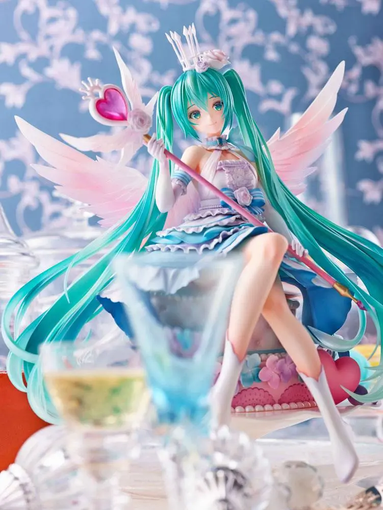 Miku Hatsune 1/7 Miku Hatsune Birthday 2020 Sweet Angel Ver. PVC szobor figura 22 cm termékfotó