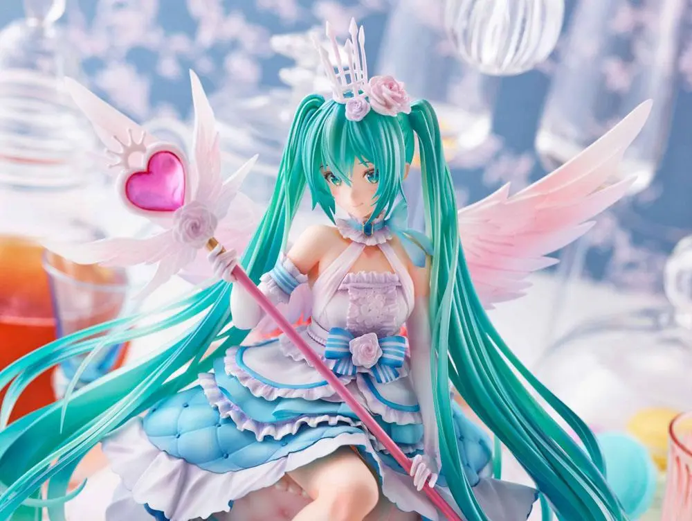 Miku Hatsune 1/7 Miku Hatsune Birthday 2020 Sweet Angel Ver. PVC szobor figura 22 cm termékfotó