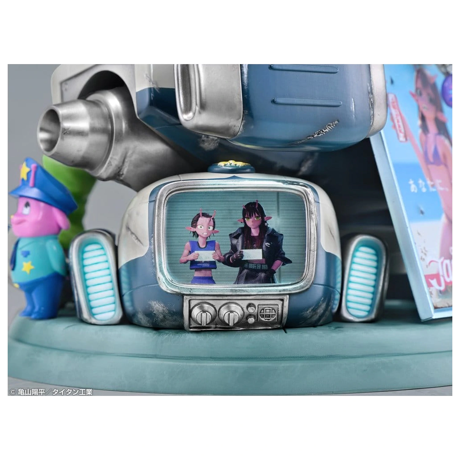 Milky Subway The Galactic Limited Express 2 db-os PVC figura csomag Chiharu & Makina 18 cm termékfotó