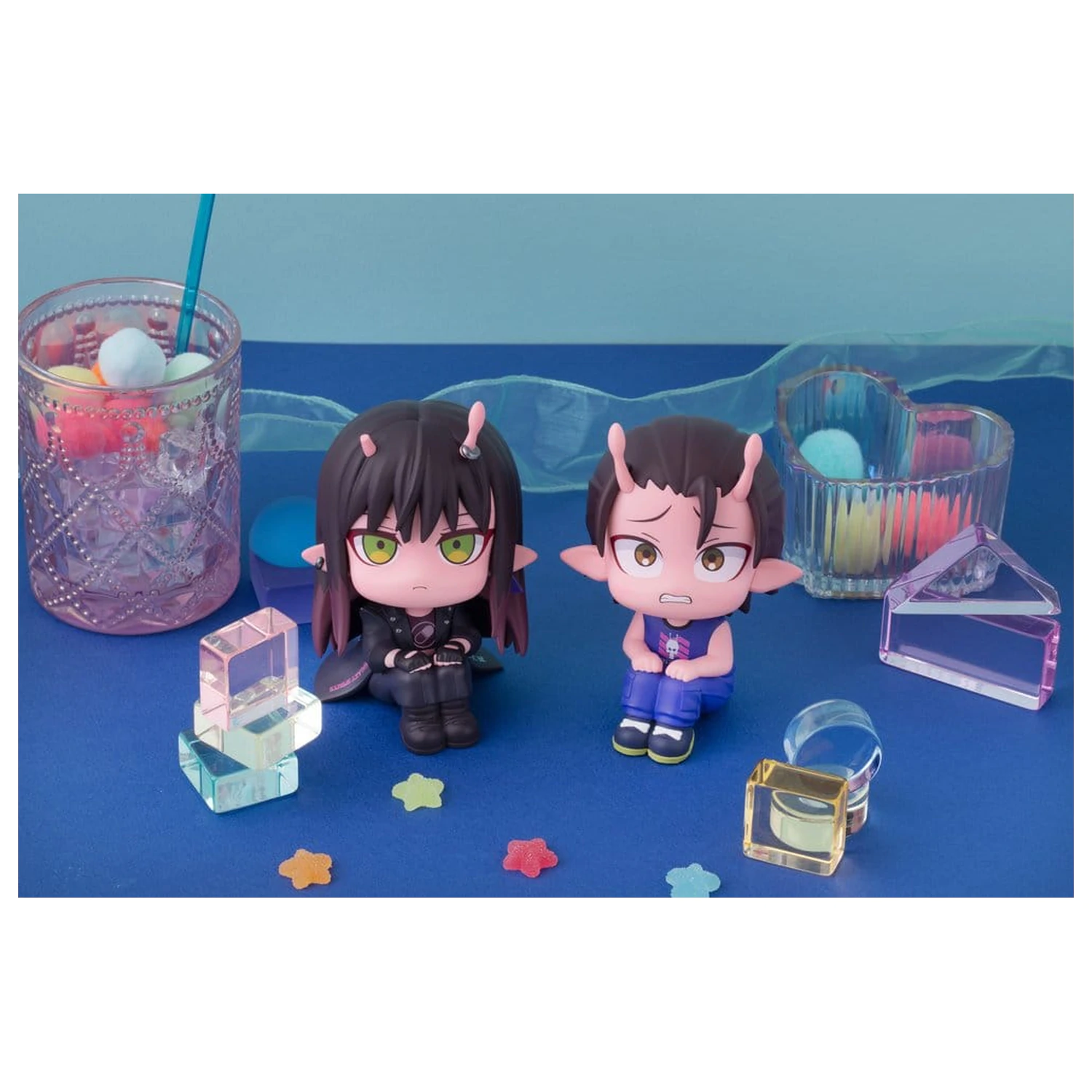 Milky Subway The Galactic Limited Express Look Up 2 db-os PVC figura csomag Akane & Kanata 11 cm (with gift) termékfotó