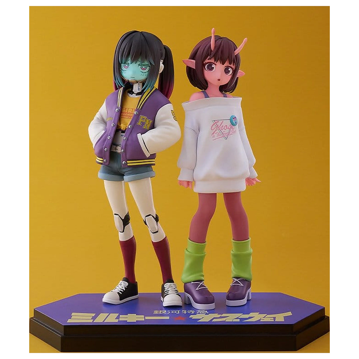 Milky Subway The Galactic Limited Express Pop Up Parade Chiharu & Makina PVC figura 15 cm termékfotó