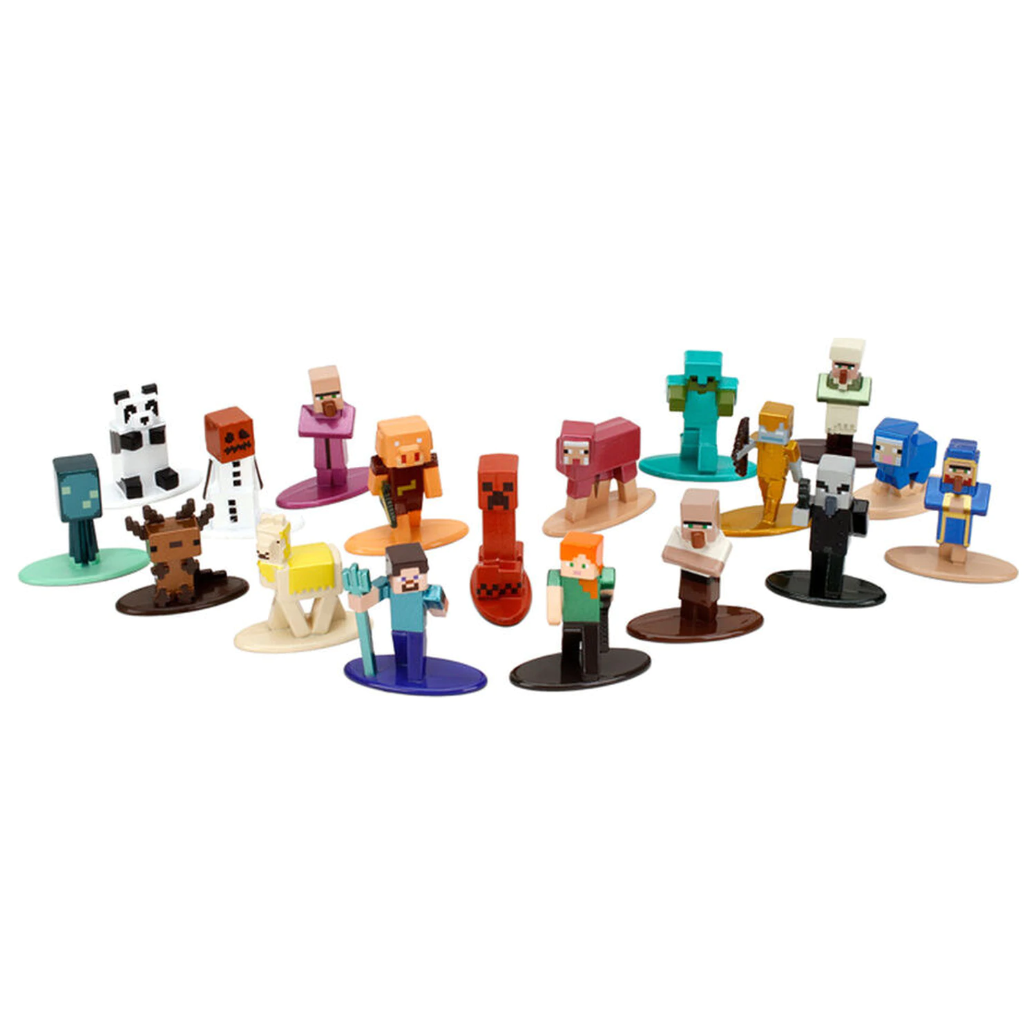 Minecraft 18 db-is figura csomag 4cm termékfotó
