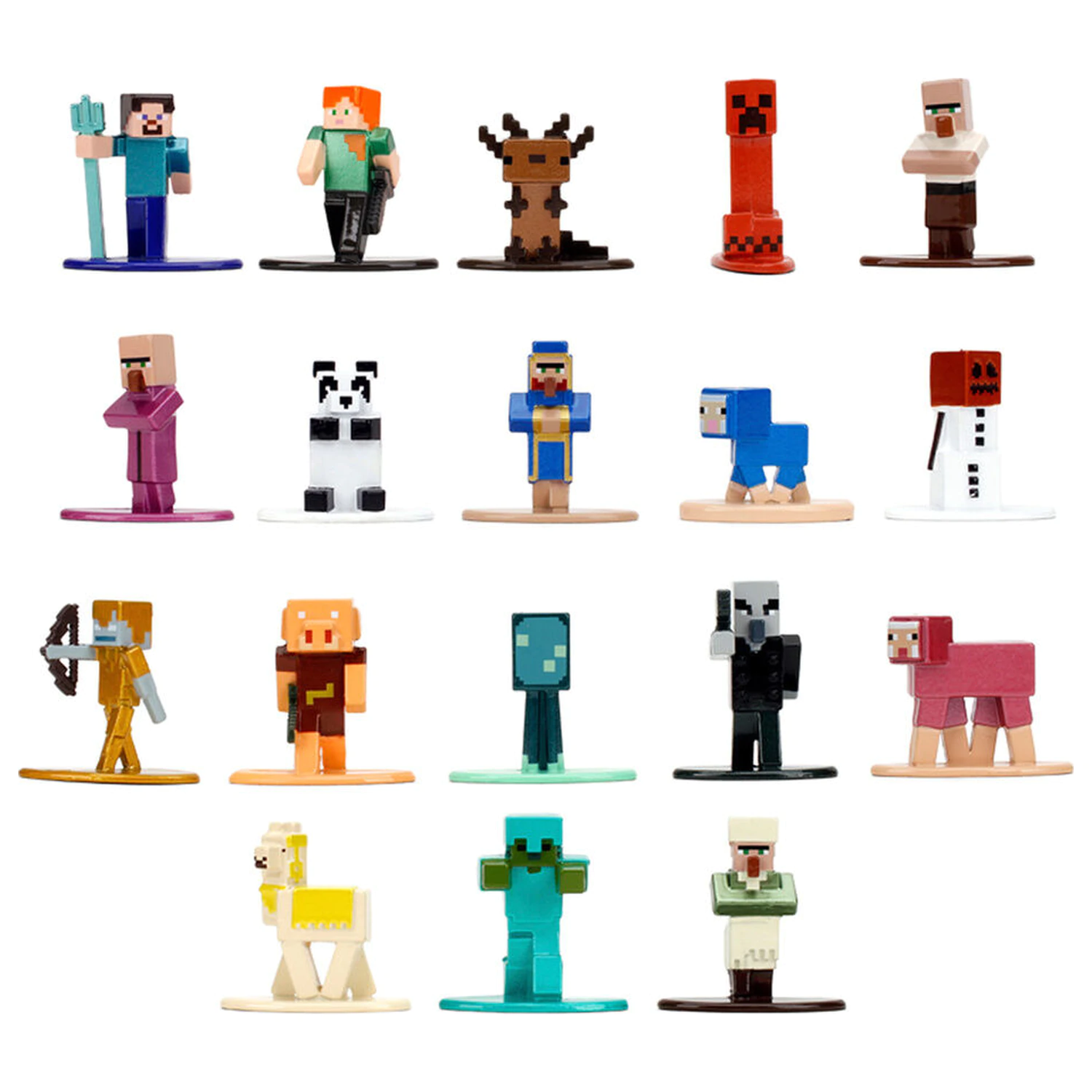 Minecraft 18 db-is figura csomag 4cm termékfotó