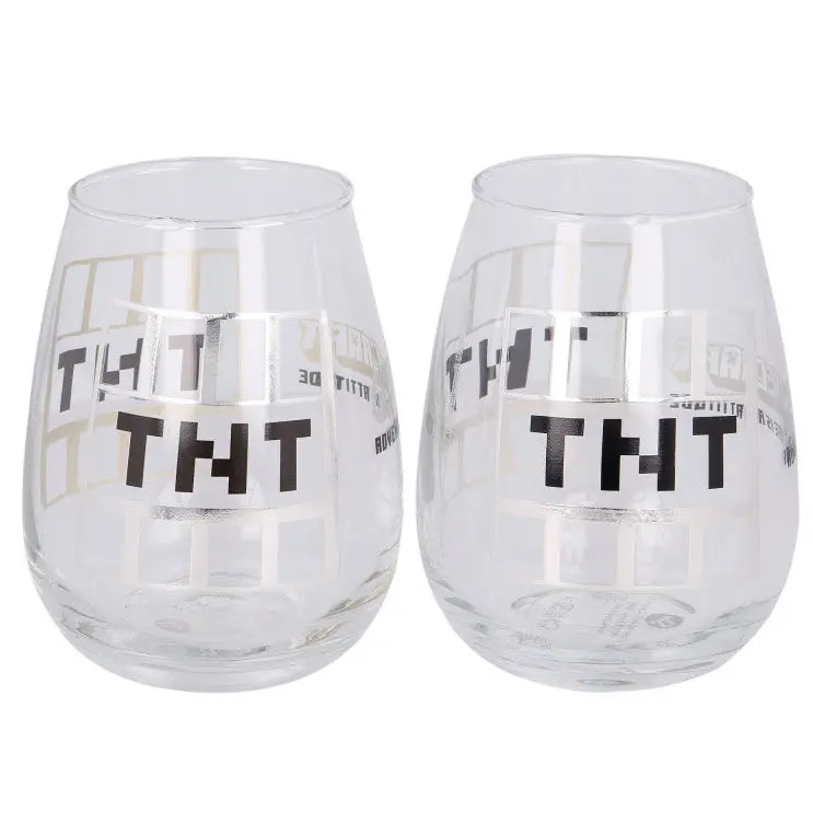 Minecraft 2db-os üvegpohár bögre 510ml termékfotó