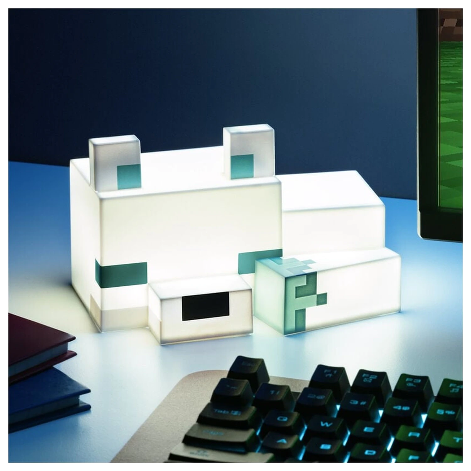 Minecraft 3D Arctic Fox Night lámpa termékfotó