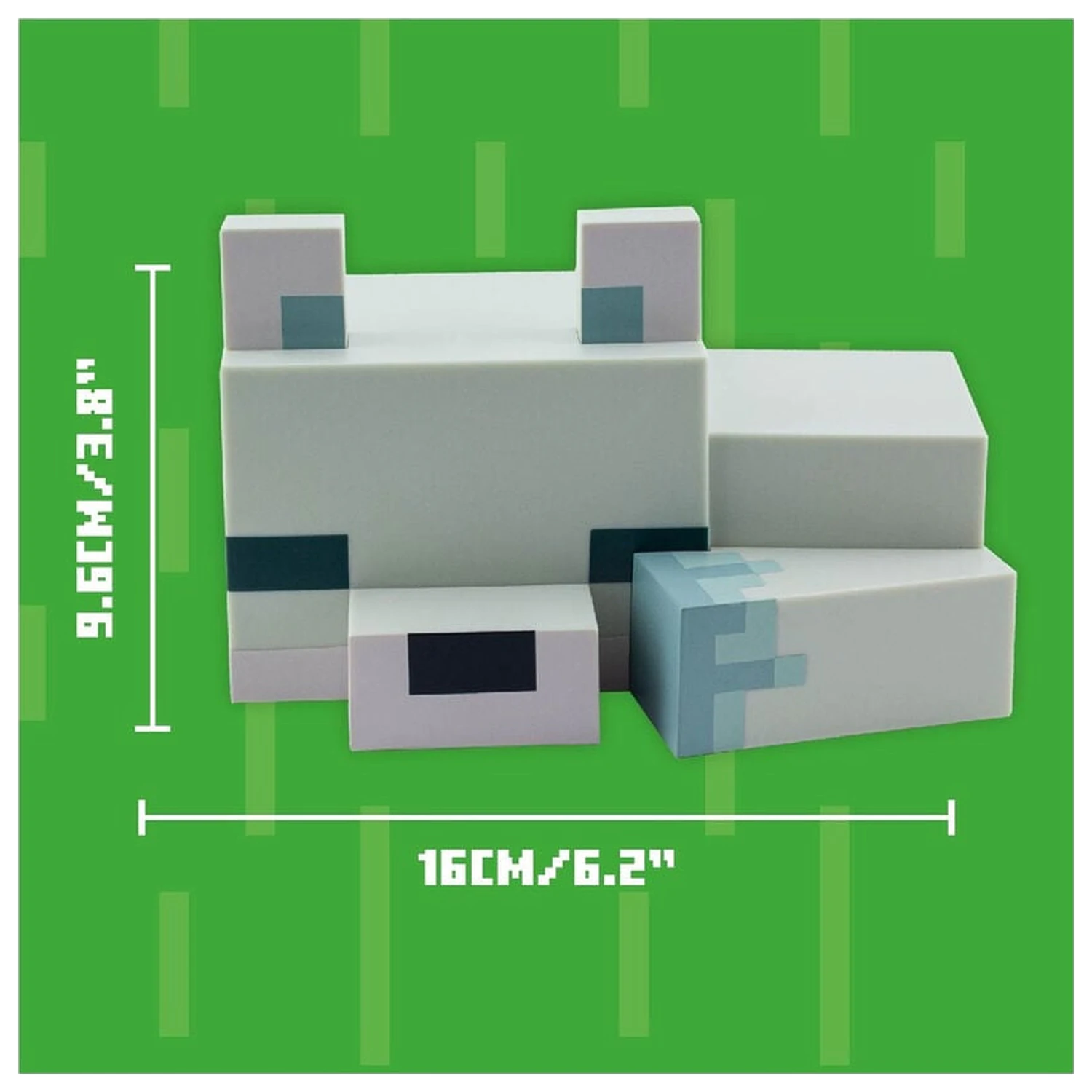 Minecraft 3D Arctic Fox Night lámpa termékfotó