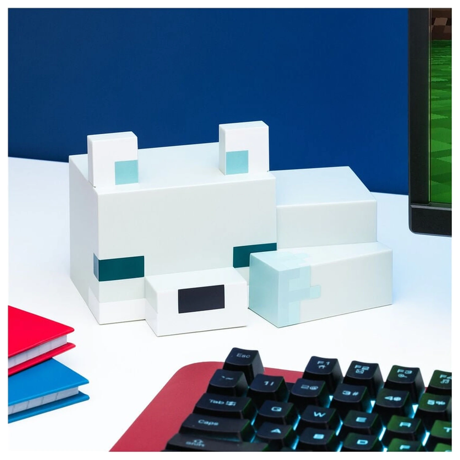 Minecraft 3D Arctic Fox Night lámpa termékfotó