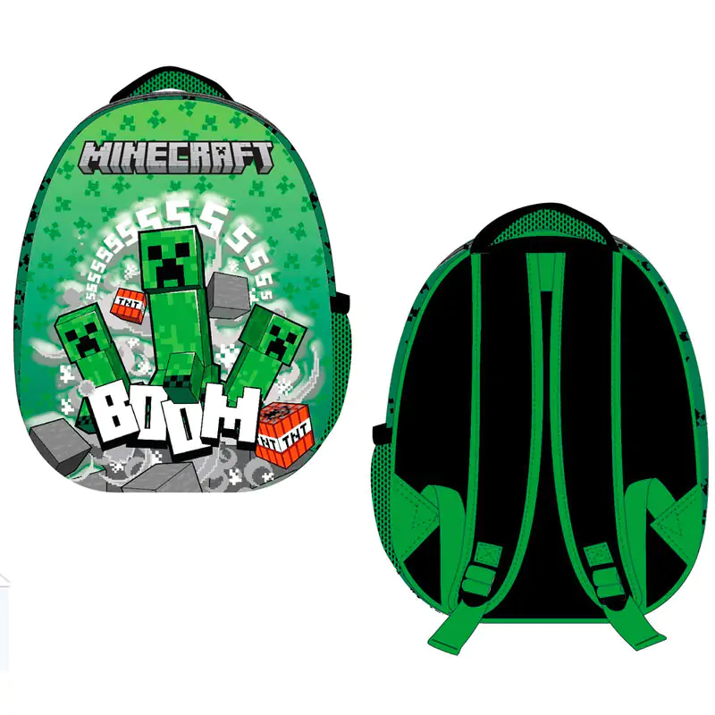 Minecraft 3D Eggy táska hátizsák 35cm termékfotó