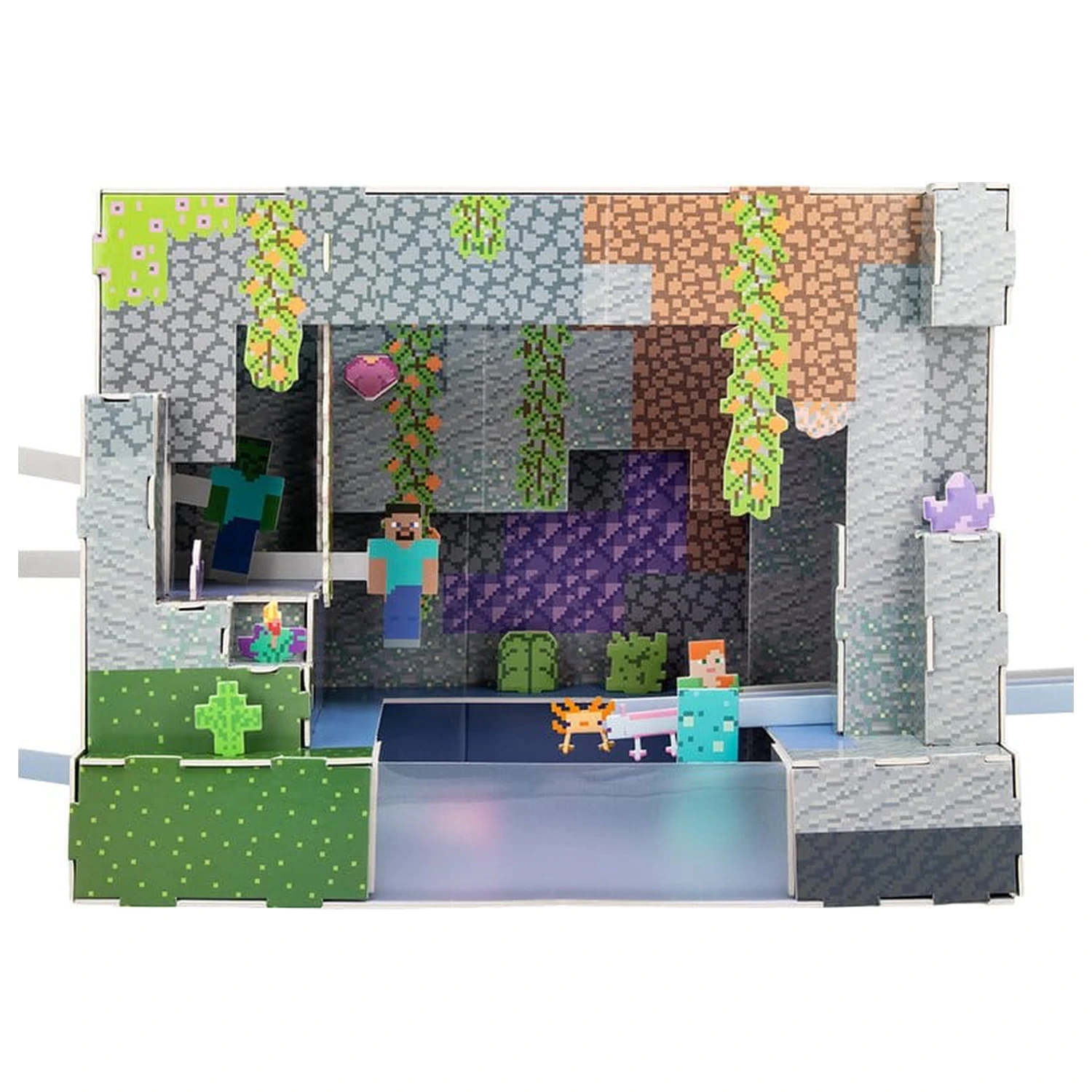 Minecraft 3D Scene építőkészlet  termékfotó