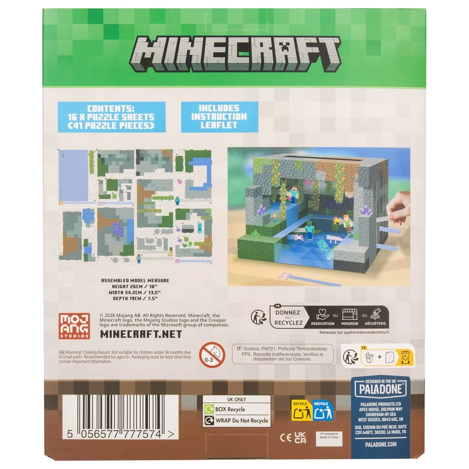 Minecraft 3D Scene építőkészlet  termékfotó