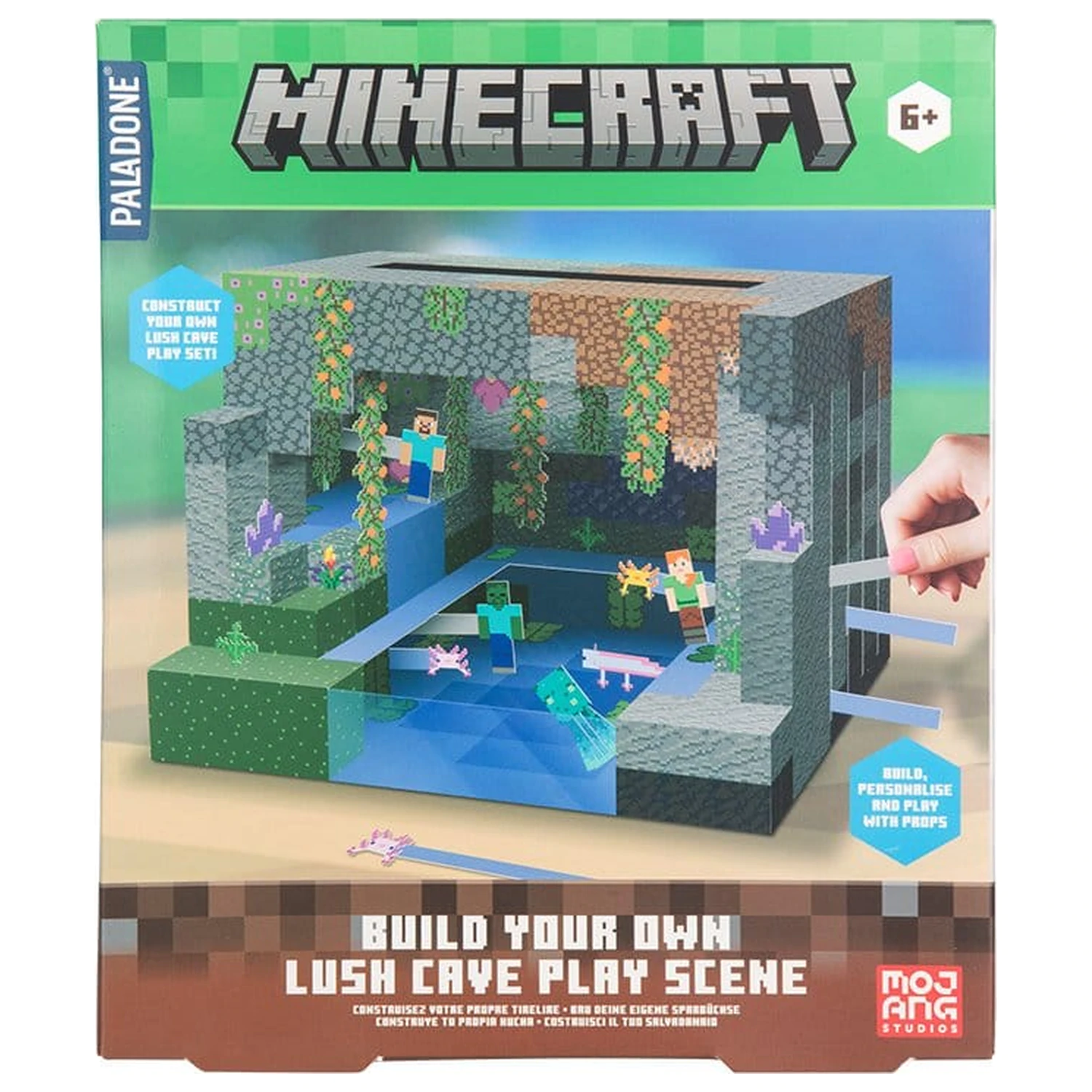 Minecraft 3D Scene építőkészlet  termékfotó