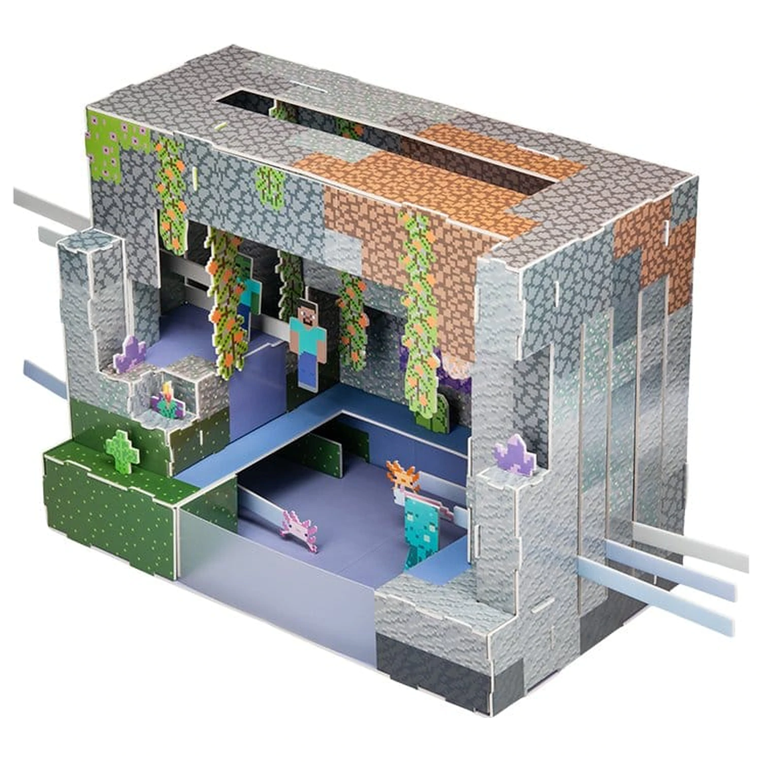 Minecraft 3D Scene építőkészlet  termékfotó