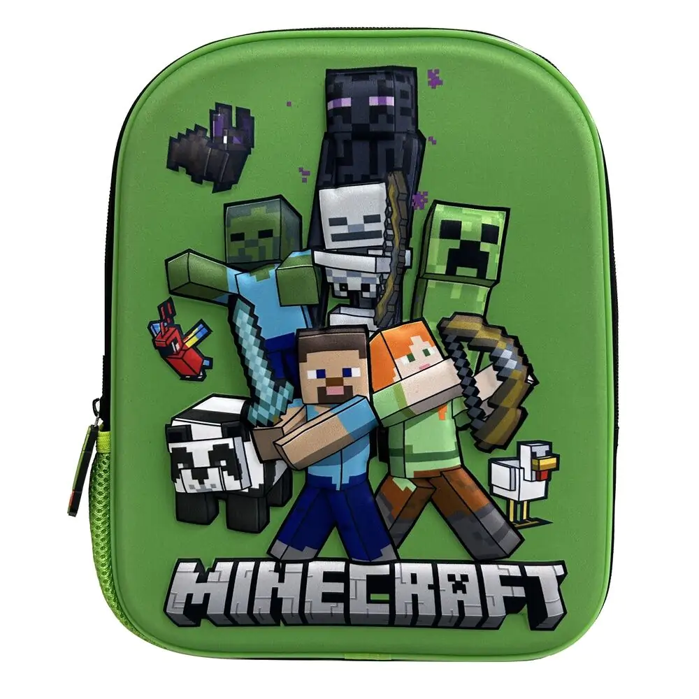 Minecraft 3D táska hátizsák 29cm termékfotó