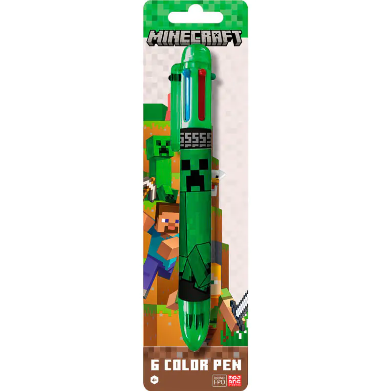 Minecraft 6 színű toll termékfotó