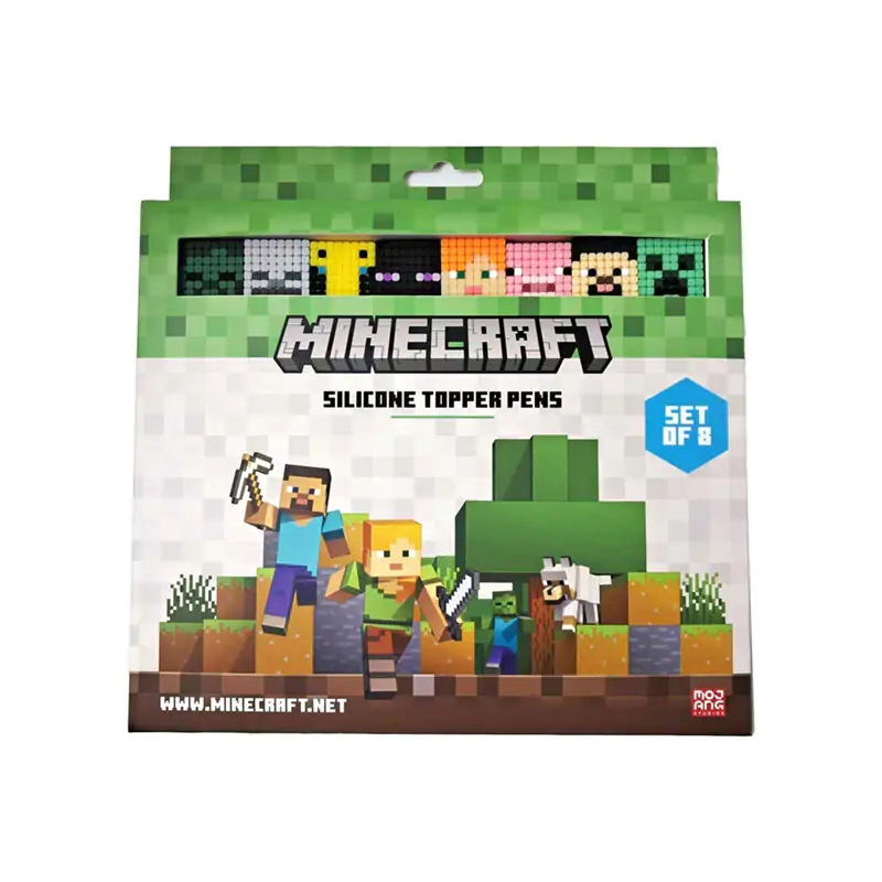 Minecraft 8 db-os Topper toll csomag termékfotó