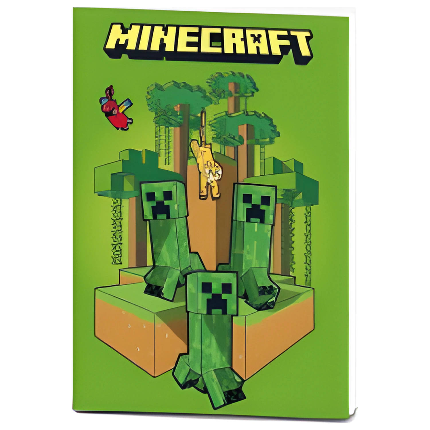 Minecraft A5 jegyzetfüzet termékfotó