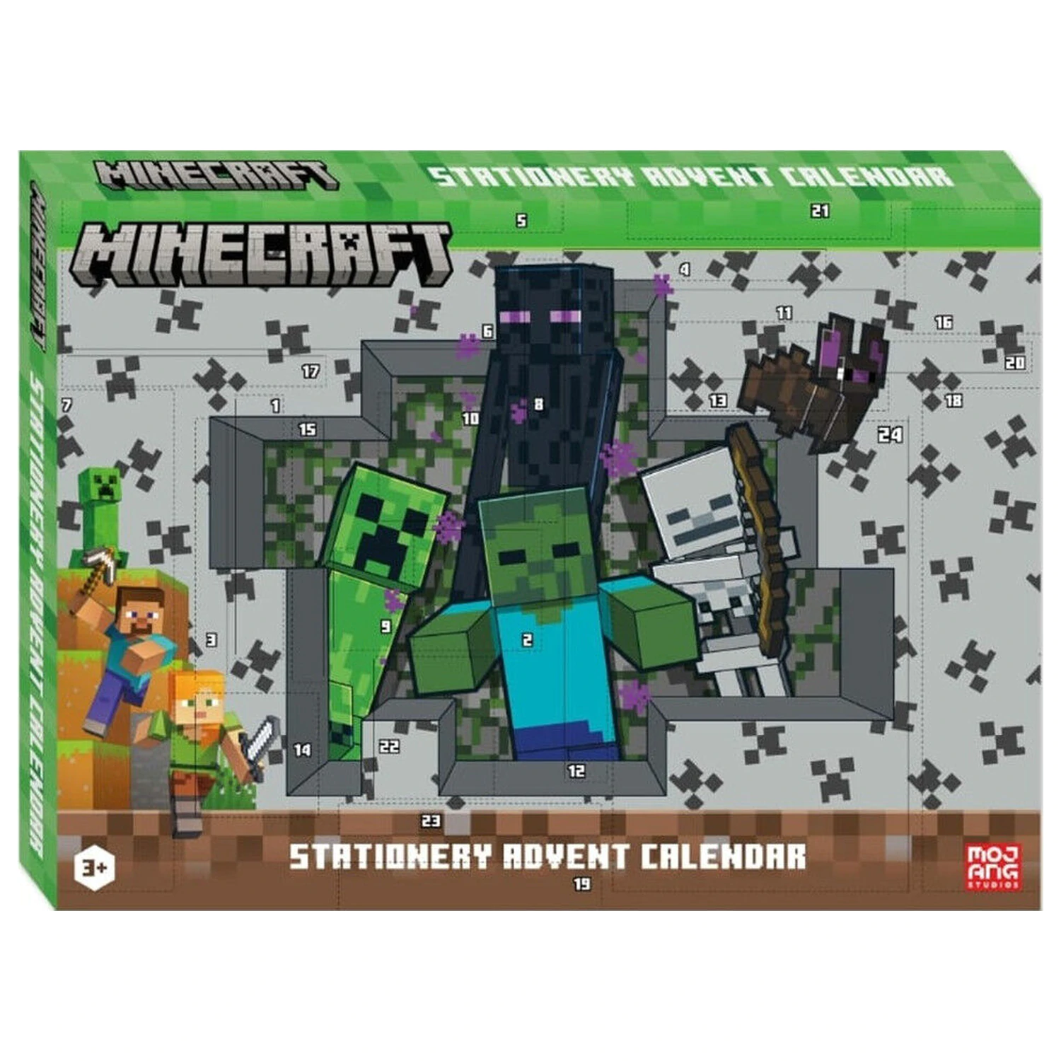 Minecraft adventi kalendárium termékfotó