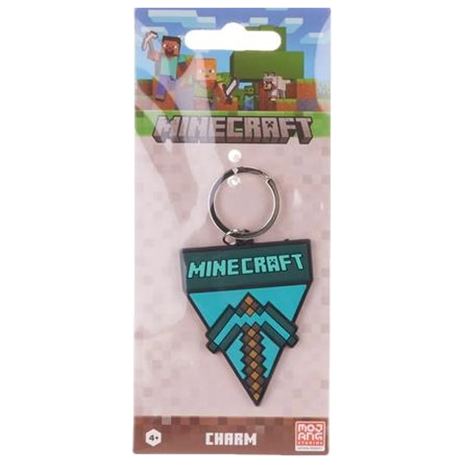 Minecraft Axis gumi kulcstartó termékfotó