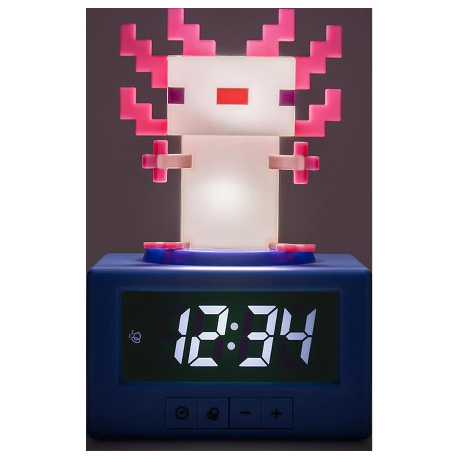 Minecraft Axolotl Icon lámpa ébresztőóra 12cm termékfotó