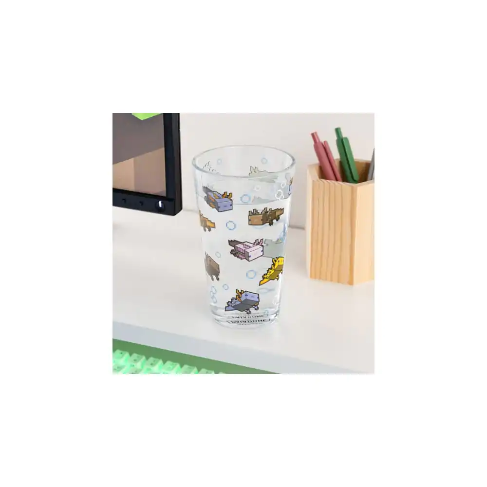 Minecraft Axolotl pint-es pohár termékfotó