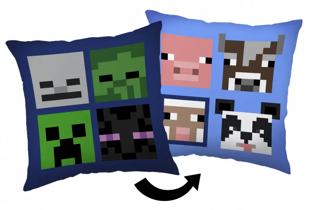 Minecraft Bad Mobs párna, díszpárna 40*40 cm termékfotó